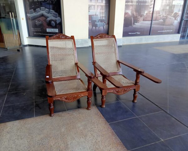 Pair of Classic Cane Chairs