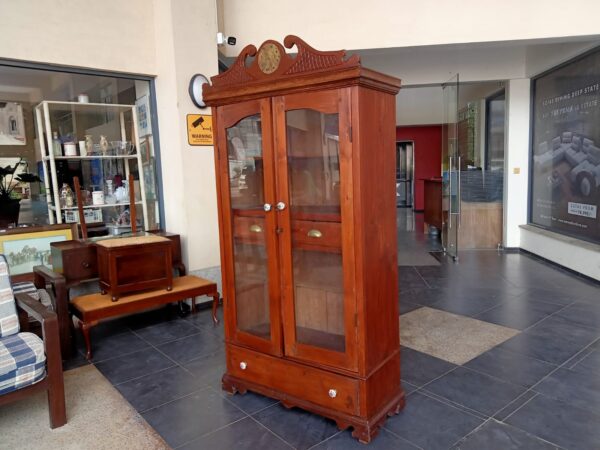 Solid Wood Glass Display Cabinet
