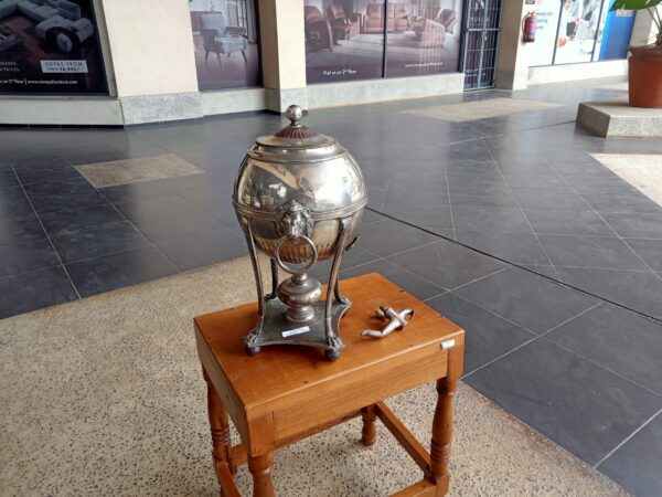 Antique Silver-Plated Tea Urn / Samovar